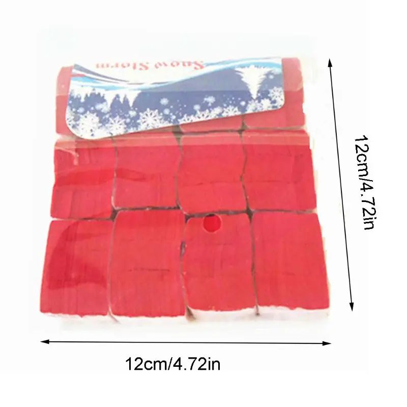 

12PCS/Set Snowflakes Paper Snow Storm Paper Magic Trick Paper Magic Show Props 203E