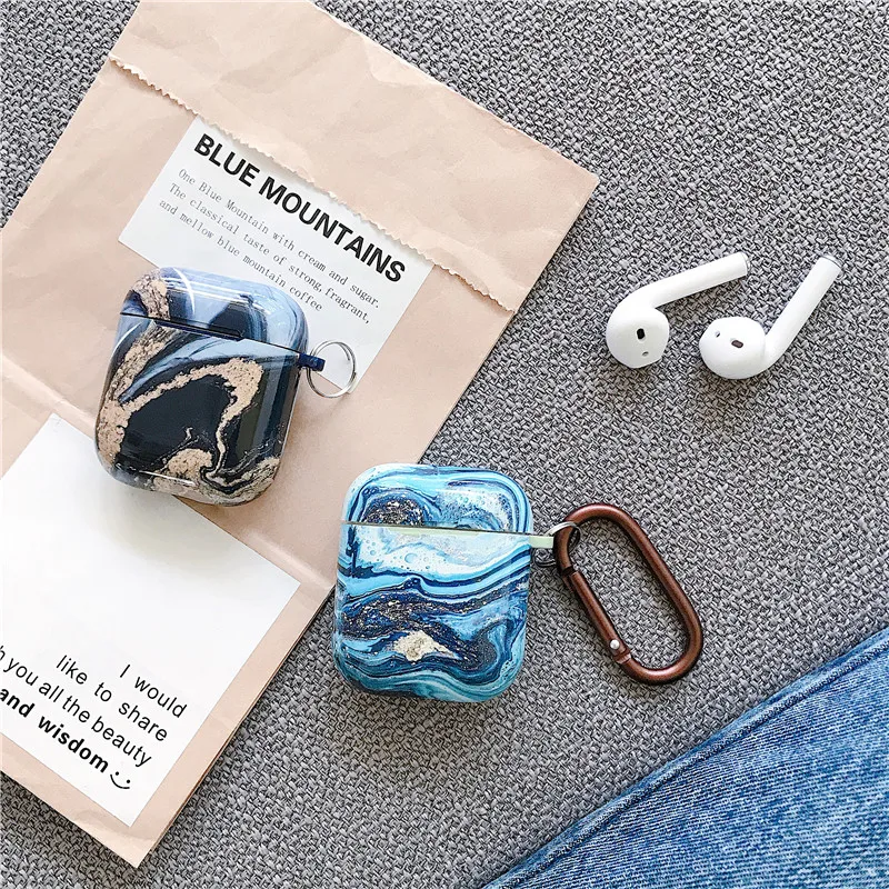 Мультфильм Airpod Чехлы для Airpods Роскошные защитные наушники чехол для Apple Airpods чехол противоударный держатель Чехол Коробка для хранения