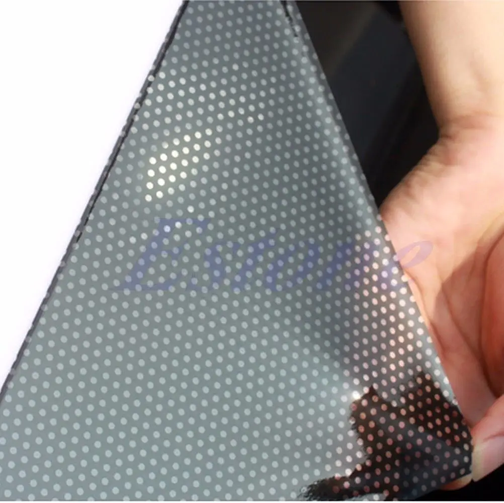 1 Pair Car Rear Window Sun Shade Sunshine Blocker Sun Visor Static Cling