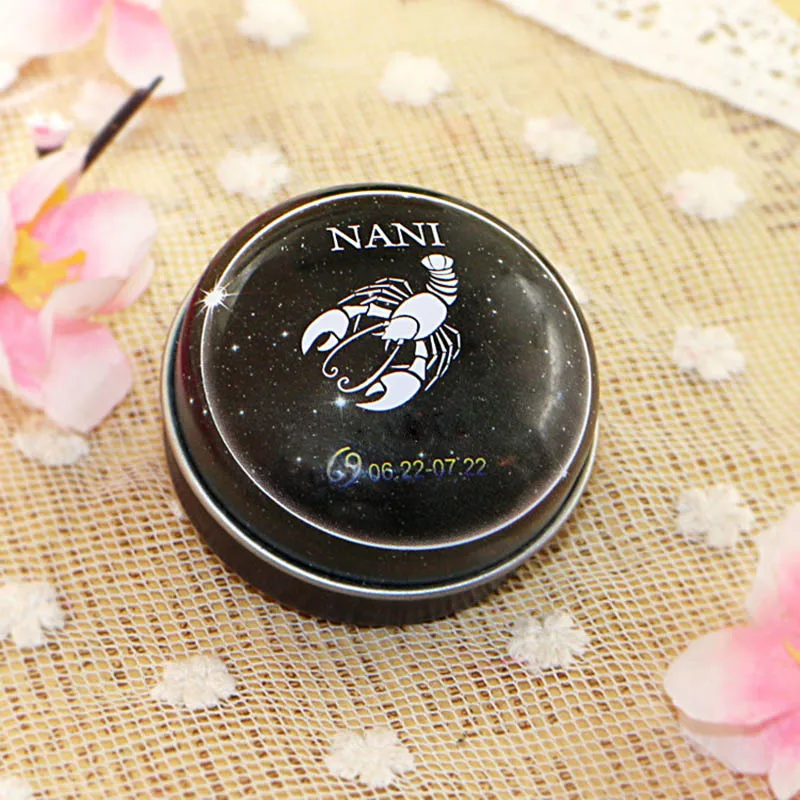 Cancer Newly NANI 12 Zodiac Sign Compact Scented Body Balm Skin Care Cream Flower Perfume Essential CLA88 - Запах: Cancer
