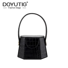 DOYUTIG новая стильная повседневная мини-сумка с узором «крокодиловая кожа», женские модные сумки через плечо с металлическими цепочками, сумки через плечо F723