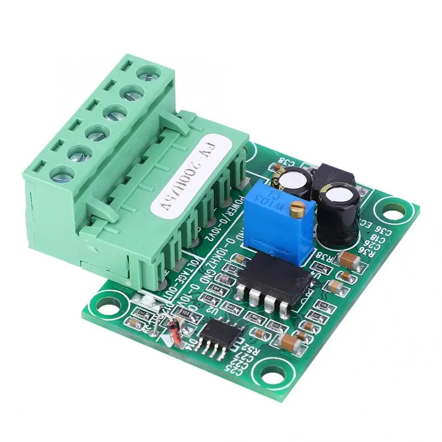 

FV-200Hz5V Frequency To Voltage Conversion Module 0-5V Voltage Digital to Analog Inverter F/V Converter
