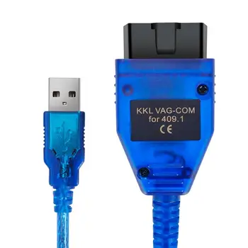 

OBD2 USB Cable VAG-COM KKL 409.1 For Audi Seat Volkswagen Skoda Car Model OBDII Connectors Cable VAG 409.1