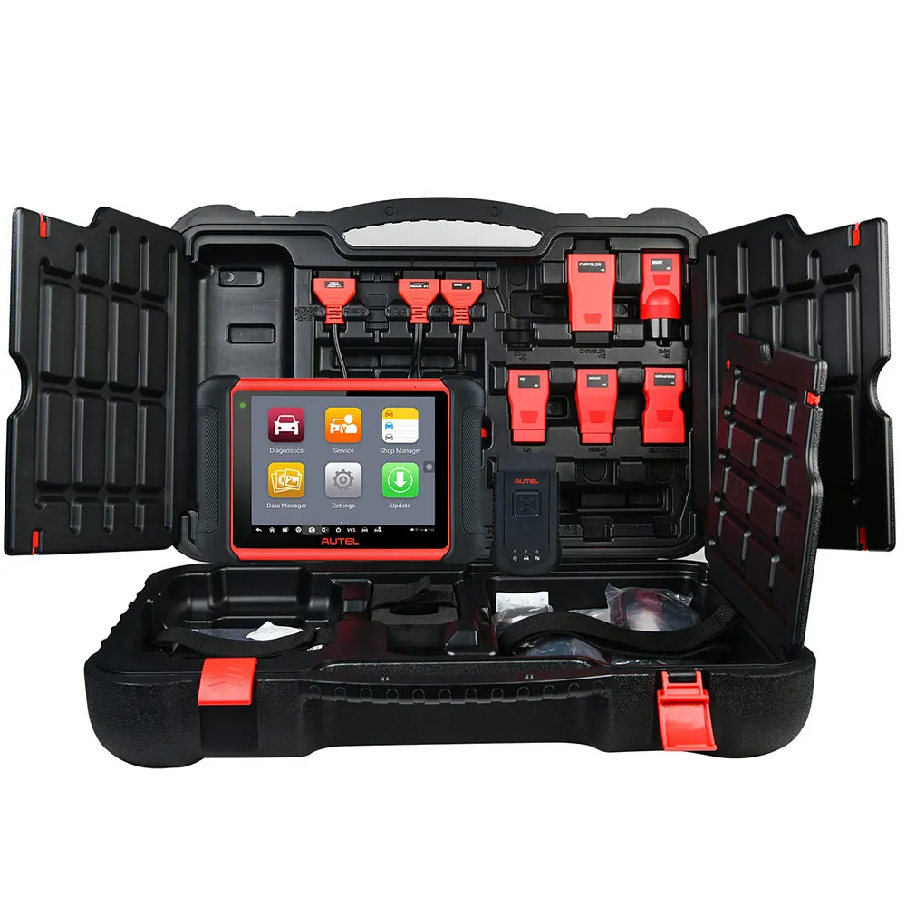 Autel MaxiCOM MK906BT OBD2 диагностический сканер с Bluetooth VCI Box многоязычный обновленная