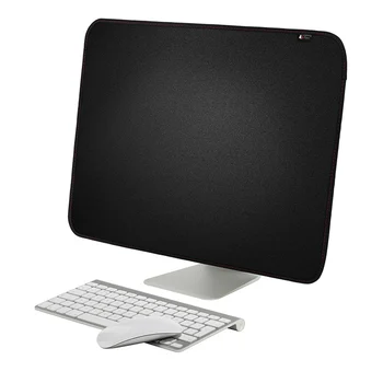 

Waterproof Dustproof Cover Protector with Pockets for 27inch Apple iMac LCD Screen Computer Monitor Black
