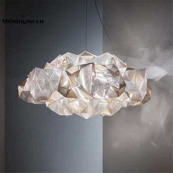 

Modern Italy Style Clouds Pendant Lights Home Decor Indoor Lighting Pendant Lamp Living Room Bedroom White Gold Hanglamp Lustre