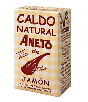 

Aneto Caldo Natural de Jamón - Schinkenbrühe Ohne Zusätze, 1er Pack (1 x 1l)