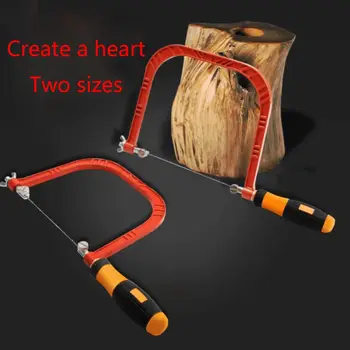 

1PC Durable Metal Fret Saw Woodworking Hand Coping Saw DIY Shape Cutting Tools