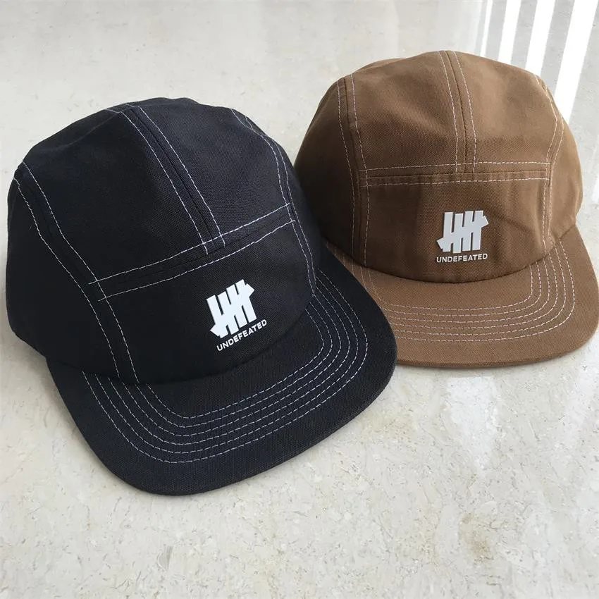 Brand 5 Panel Cap Adjustable Baseball 