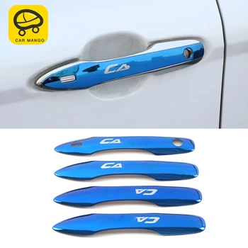 

CARMANGO for Toyota Camry XV70 2018 2019 Car Outside Door Handle Bowl Wrist Chrome Cover Trim Frame Sticker Exterior Accessories