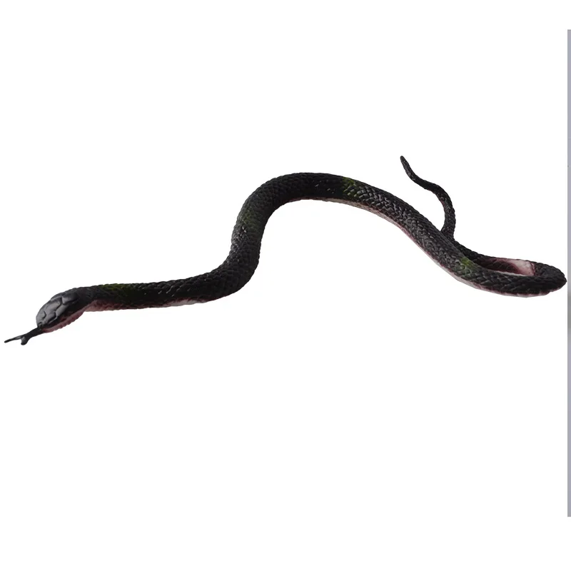 Creative Simulation Snake Fake Snake Small Soft Rubber Plastic Scary Toy Novelty Funny 1pcs