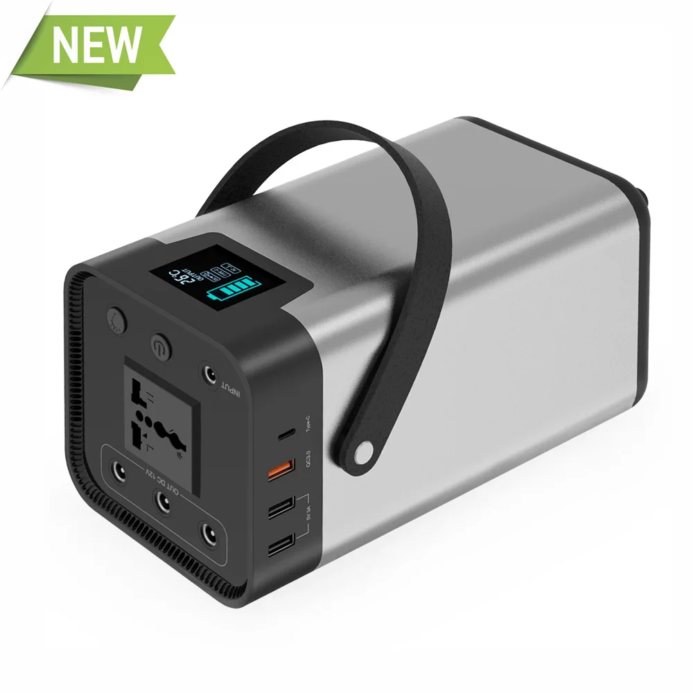 Power Bank 54000mAh External Battery AC/DC/USB/Type-C Multi-output Portable Generator for TV Fan Car