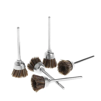 

5Pcs Wheels Rotating Polishing Tool Cup Nylon Polisher Brush Rotary Abrasive N1HF