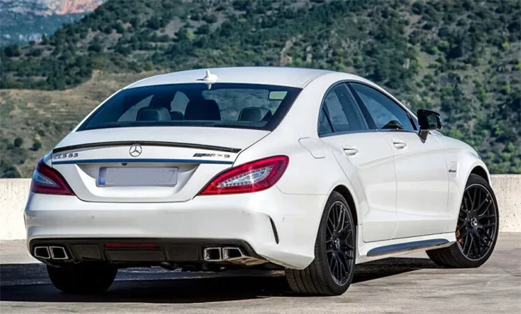 Для Benz W218 спойлер 2012- ABS Материал заднее крыло автомобиля праймер спойлер для Benz W218 CLS300 CLS350 CLS63 спойлер