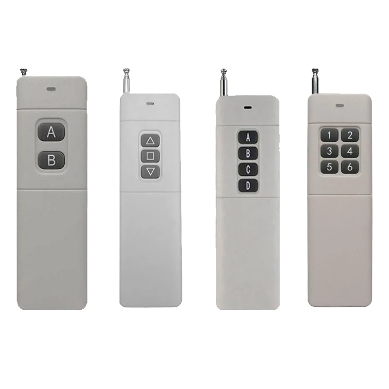 

3000m Long Range Distance High Power 2CH 3CH 4CH 6CH 2 3 4 6 CH RF Remote Control Transmitter 315/433 MHz