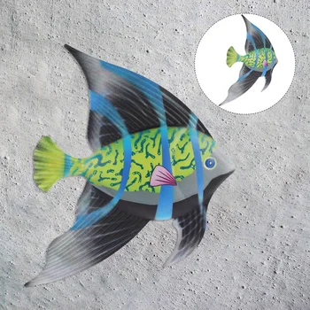 

Decorative Fish Wall Ornament Iron Metal Wall Art Decor Hanging Craft Gift