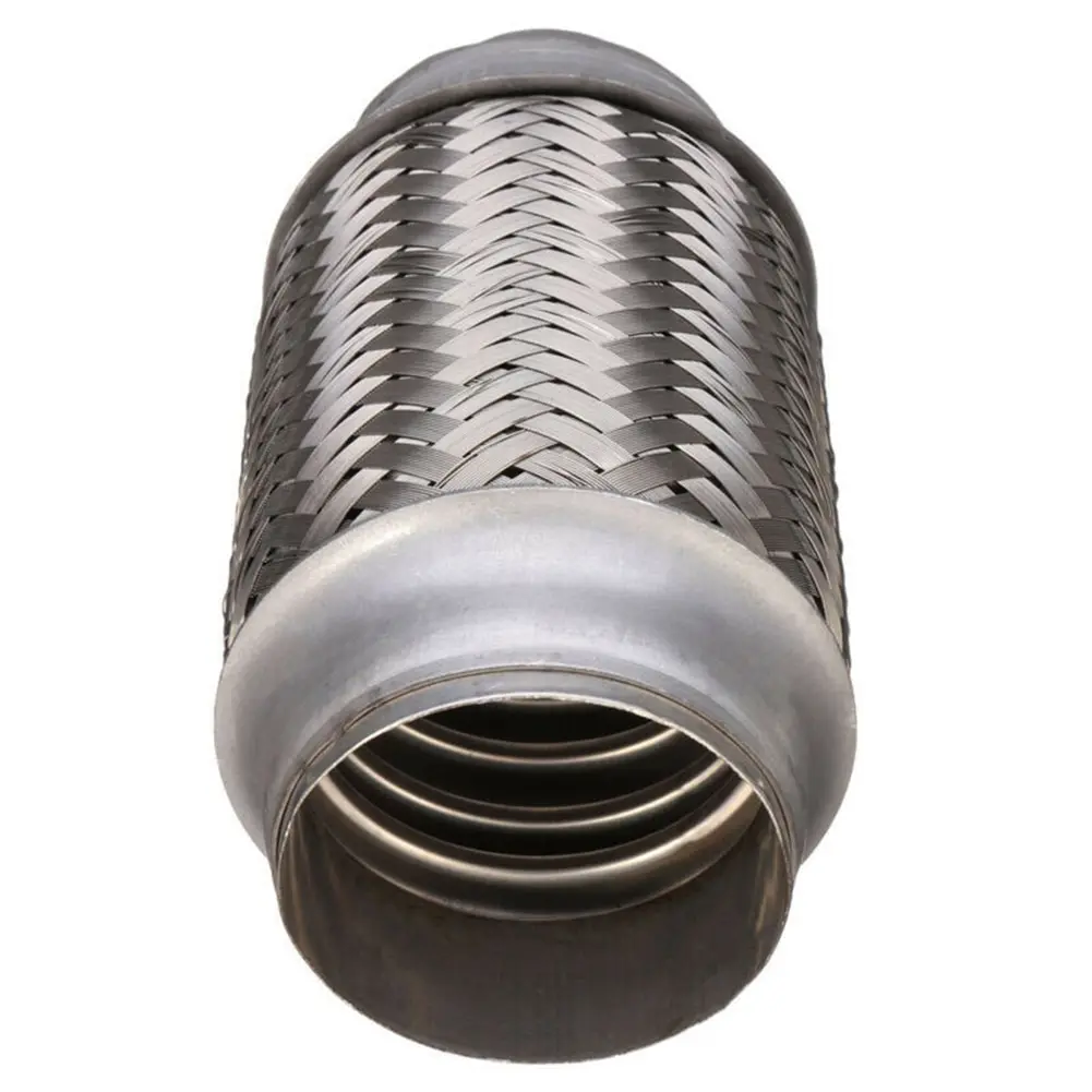 63*153mm Car Exhaust Flex Pipe Stainless Steel Weld Flexible Joint Tube