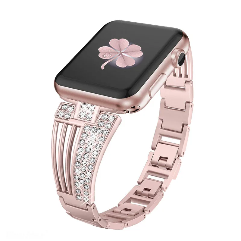 С блестками для девочек; мини-юбка для наручных часов Apple Watch 38 мм/40 мм, подходит для наручных часов iWatch серии 1/2/3/4, ошейник украшенный