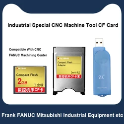 Machine outil CNC de qualité industrielle, carte CF 128 mo 256 mo 512 mo 1 go 2 go pour Machine à commande numérique CNC IPC, porte carte Pcmcia 