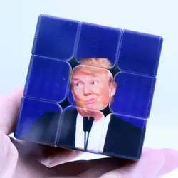 Trump terceiro pedido cubo mágico creative ansiedade e alívio do estresse speedcube brinquedos infantis educativo cubo mágico gtj50
