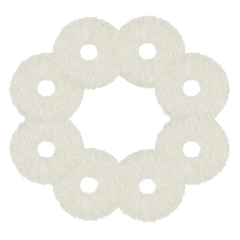 

90Pcs Piano Keyboard Felt Balance Rail Punchings Repair Parts