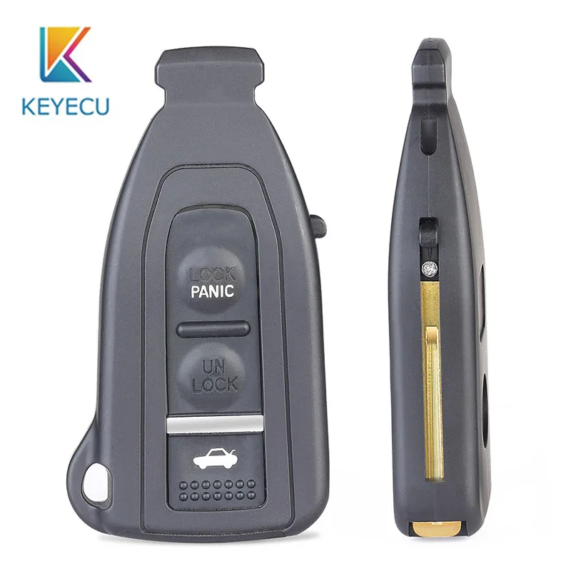 Замена KEYECU Smart Prox пульт дистанционного управления автомобильный ключ чехол с 3 кнопками FOB для Lexus LS430 2002 2003 2004 2005 2006