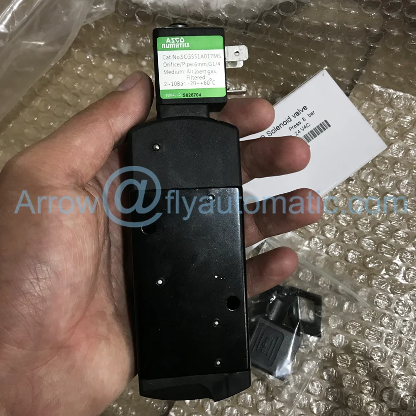 ASCO SCG551A017MS SCG551A017 MS интегрированный пилот пневматический Соленоидный клапан золотниковые клапаны