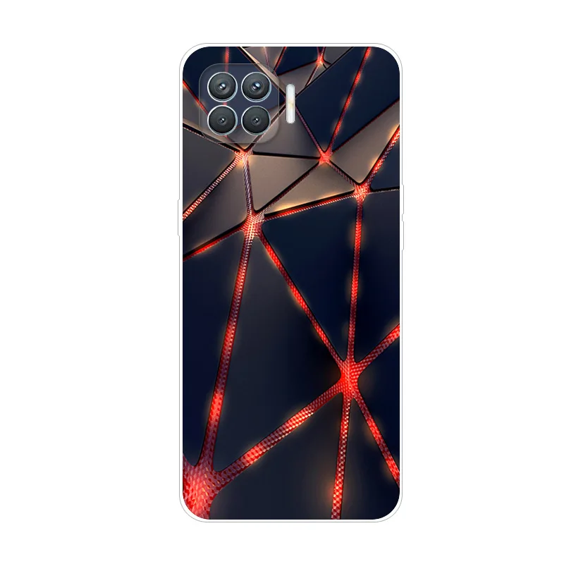 Cute Cartoon Shockproof Silicone Case - Soft TPU Back Cover for OPPO Reno Lite Series