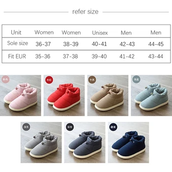 Women Winter Down Shoes Plus Size 45 Couple Snow Boots Women Shoes Antiskid Bottom Soft Keep Warm Mother Casual Boots Mens 2