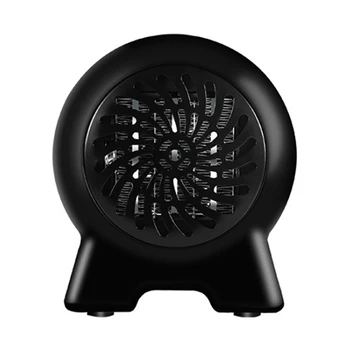 

500W Energy-Saving Small Electric Space Heater Portable Ceramic Mini Heater with Overheat Protection for Office Desktop Use EU P