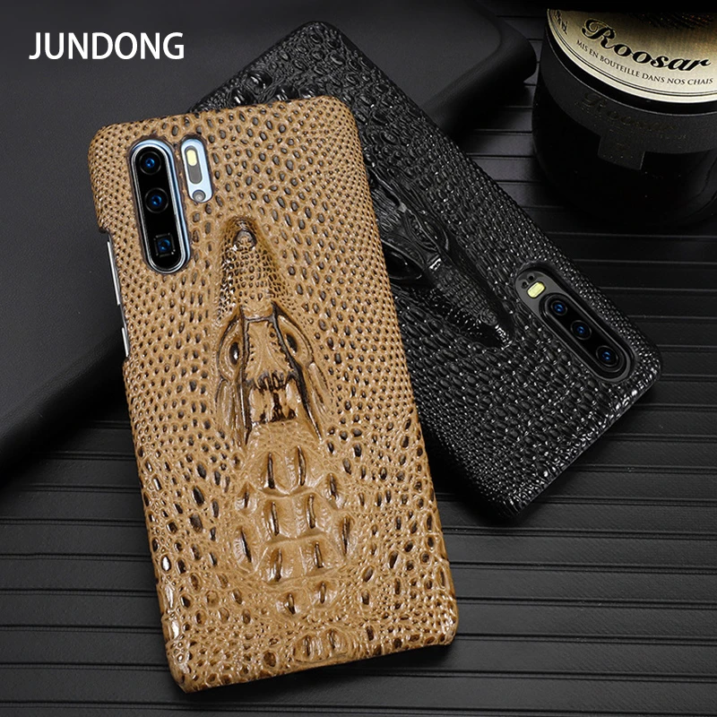 Luxury Phone Case For Huawei P20 P30 Mate 10 20 30 Pro lite case Y7 Y9 P Smart 2019 Dragon Head Case For Honor 8X 9X 10 20 lite huawei pu case