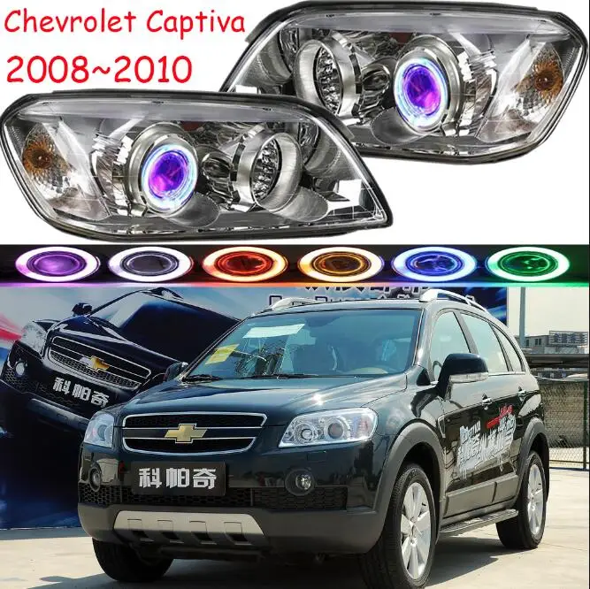 2008 to 2010year 2008~ 2013y автомобильный bupmer головной светильник для Chevrolet Captiva головной светильник автомобильные аксессуары светодиодный DRL HID ксеноновые противотуманные фары для Captiva фары - Цвет: 2008 to 2010year