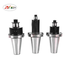 Din69871 SK40 FMB22 fmb27 fmb32 40 60 100l métrica planar ferramenta de trituração lidar com conjunto de ferramentas cnc de cabeça de cortador e haste de trituração