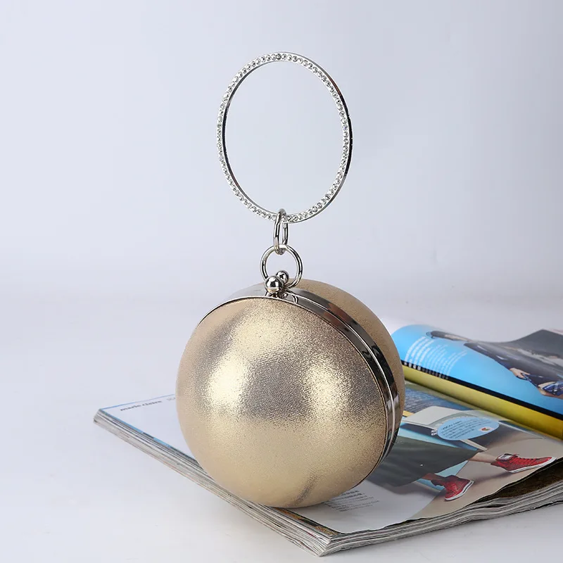

Summer Classic Women's Solid Color Handbag Versatile Clutch Simple Evening Bag Women's Cosmetics Circle Storgage Bag