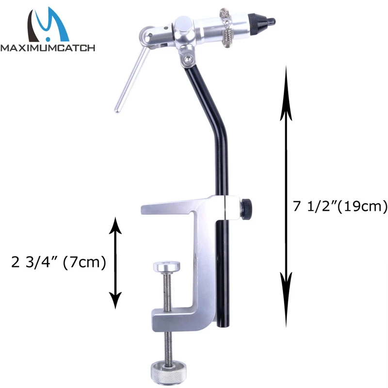 

1PC New Iron Fly Tying Vise With Heavy Duty Base Fly Fishing Tackle Pesca Accesories for Tying Hook Tool