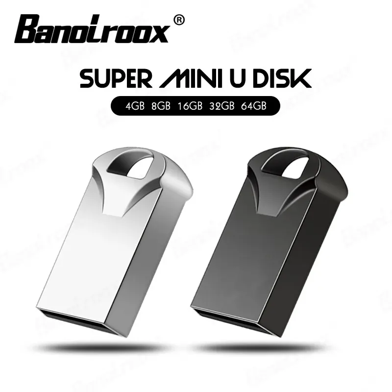 Портативный металлический мини накопитель usb 4 ГБ 8 16 32 64 128 ГБ|USB флэш-накопители| |