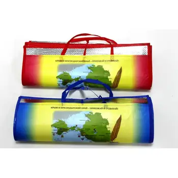 

Straw mat with foil 180 х180 cm, with map, item No. 180180