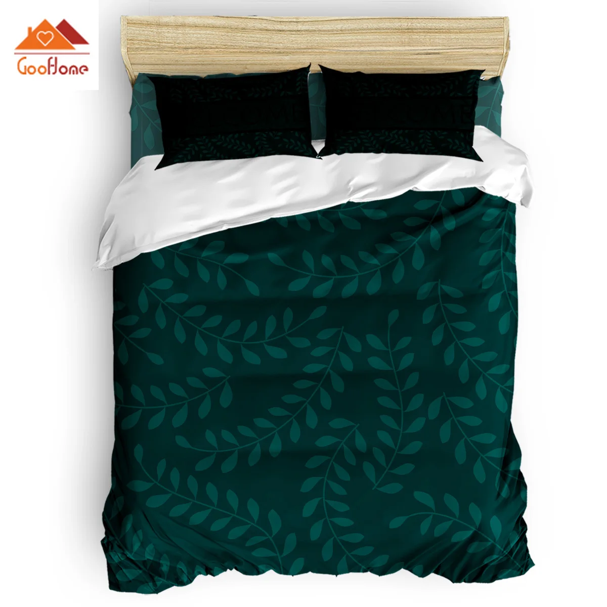 

Modern Plant Duvet Cover Set Vintage Floral Art Design Collection of 3/4pcs Bedding Set Bed Sheet Pillowcases Cover Set