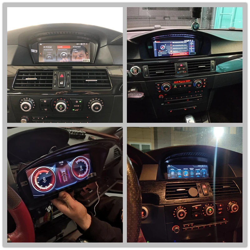 NaviFly Android 10 0 автомобильный мультимедийный плеер GPS навигация для BMW 5 серии E60 E61 E63