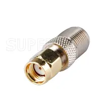 Superbat 5 шт. RF Разъем RF разъем адаптера RP SMA штекер F типа jack женский прямой адаптер Лидер продаж