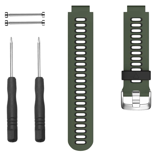 Strap For Garmin Forerunner 735XT 735/220/230/235/620/630 Smart Watch Band Double Color Forerunner 235 Correa Wristband