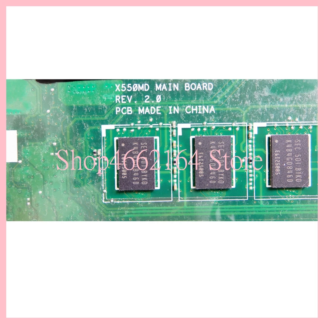 X550MJ материнская плата для ASUS X550MJ 4 Гб ОЗУ N2940CPU GT920M/1G материнская плата для ноутбука X550M X550MD материнская плата полностью проверена