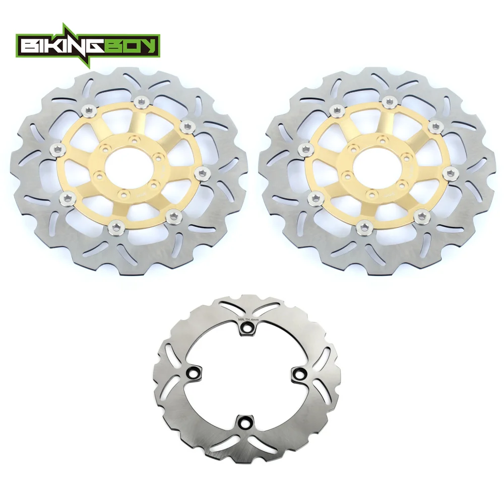 BIKINGBOY для HONDA CBR 250 RR 1990 1991 1992 1993 1994 1995 1996 1997 1998 1999 полные комплекты спереди и сзади тормозные диски роторы