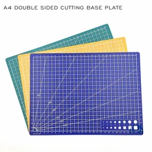 Carving Board Cutting Mat A4 Pad 3 Color Double-sided Cutting Pad Cutting Supplies Carving Board Cutting Mat A4 Pad 3 Color Double-sided Cutting Pad Cutting Supplies