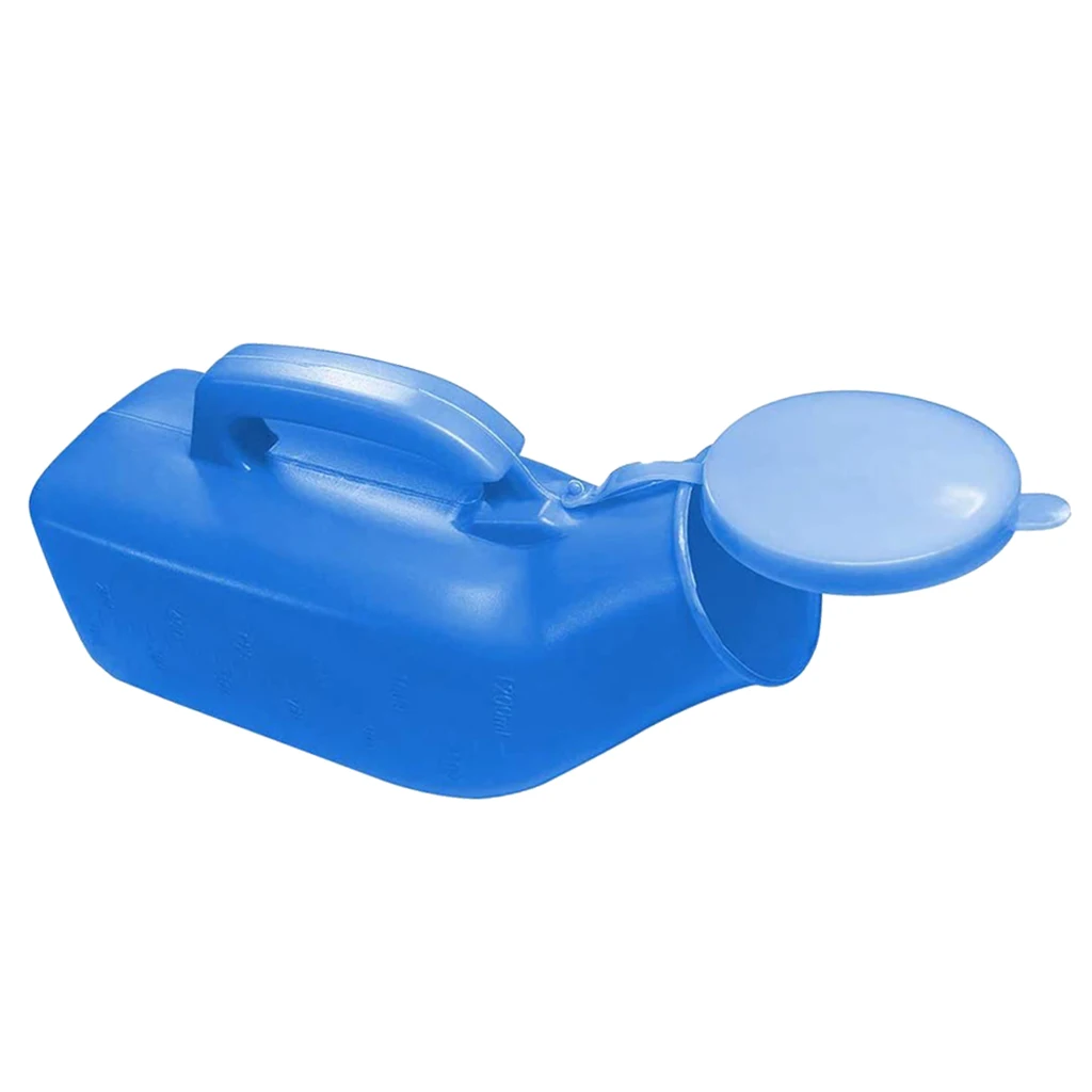 Portable Pee Bottle Portable Toilet Seat Mini Portable Mobile Urinal Toilet Pee Bottle for Woman Men Travel Outdoor Camping Car Urine Bottle For Journey Travel Kit