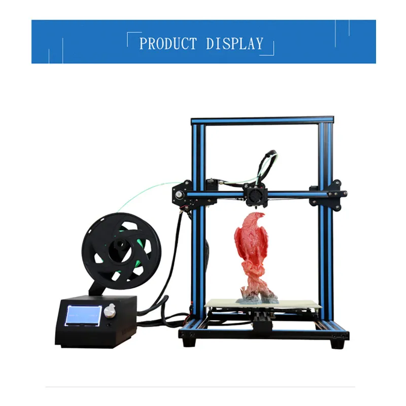 EZT 3d принтер полу DIY серии с ЖК экраном высокой точности 1 75 мм 3D нити M18 I3 Мега