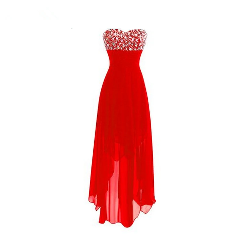 

2021 Sexy Sweetheart A-line Chiffon Beaded Prom Dresses Lace Up Formal Evening Dress Party Gown Vestidos De Gala BM241