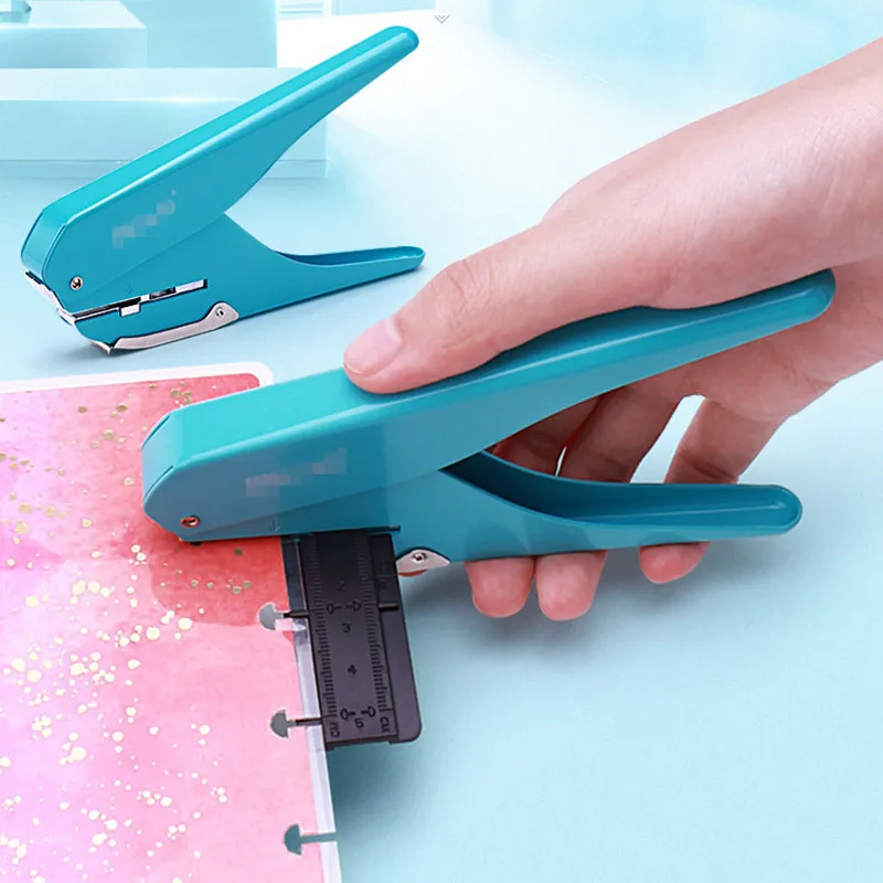 Mushroom hole notebook punch stationery machine hand book loose-leaf manual | Канцтовары для офиса и дома