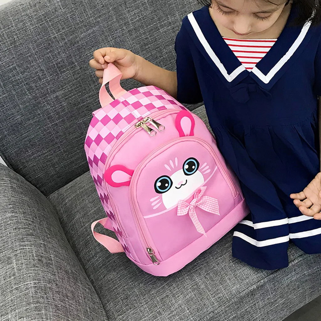 Школьный рюкзак для мальчиков и девочек, Детский рюкзак с рисунком кота, рюкзак для малышей, школьная сумка, модные Симпатичные Рюкзаки для детей