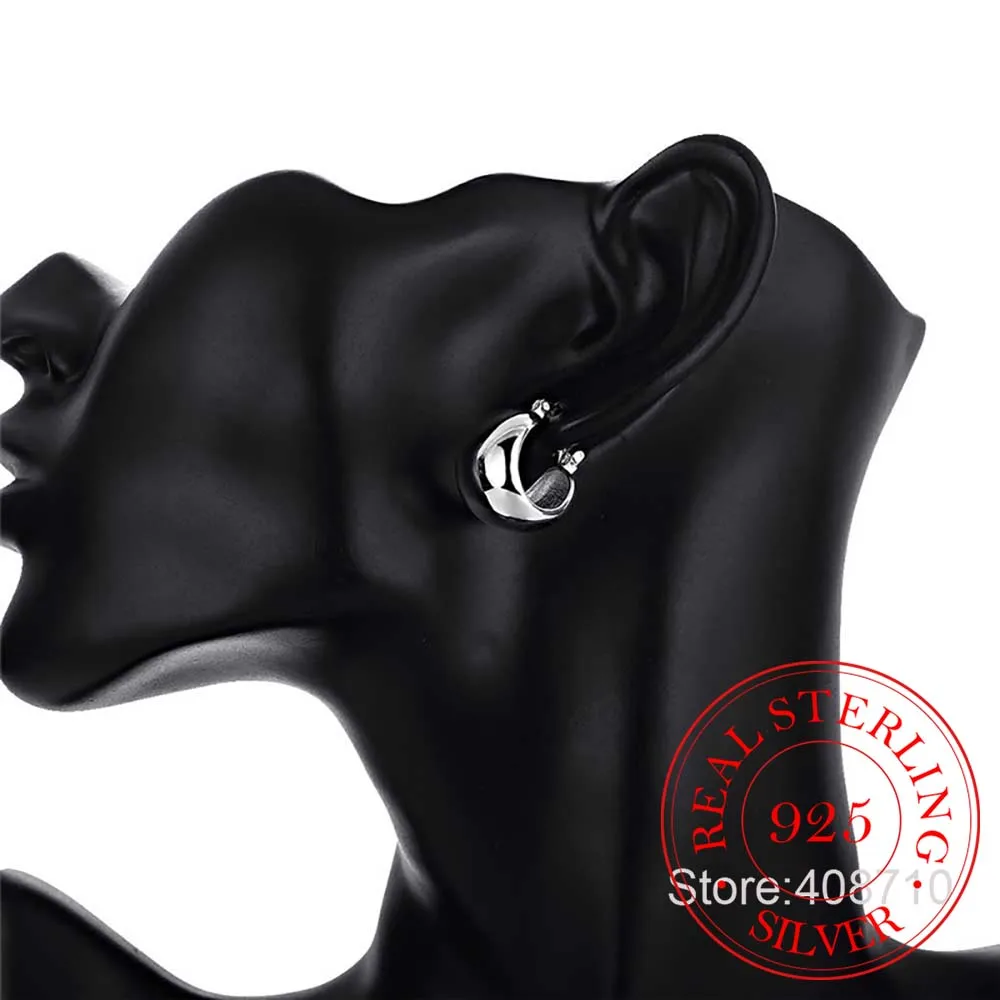 Женские серьги гвоздики из серебра 925 пробы в форме яйца|earring cross|earrings tragusearring parts |